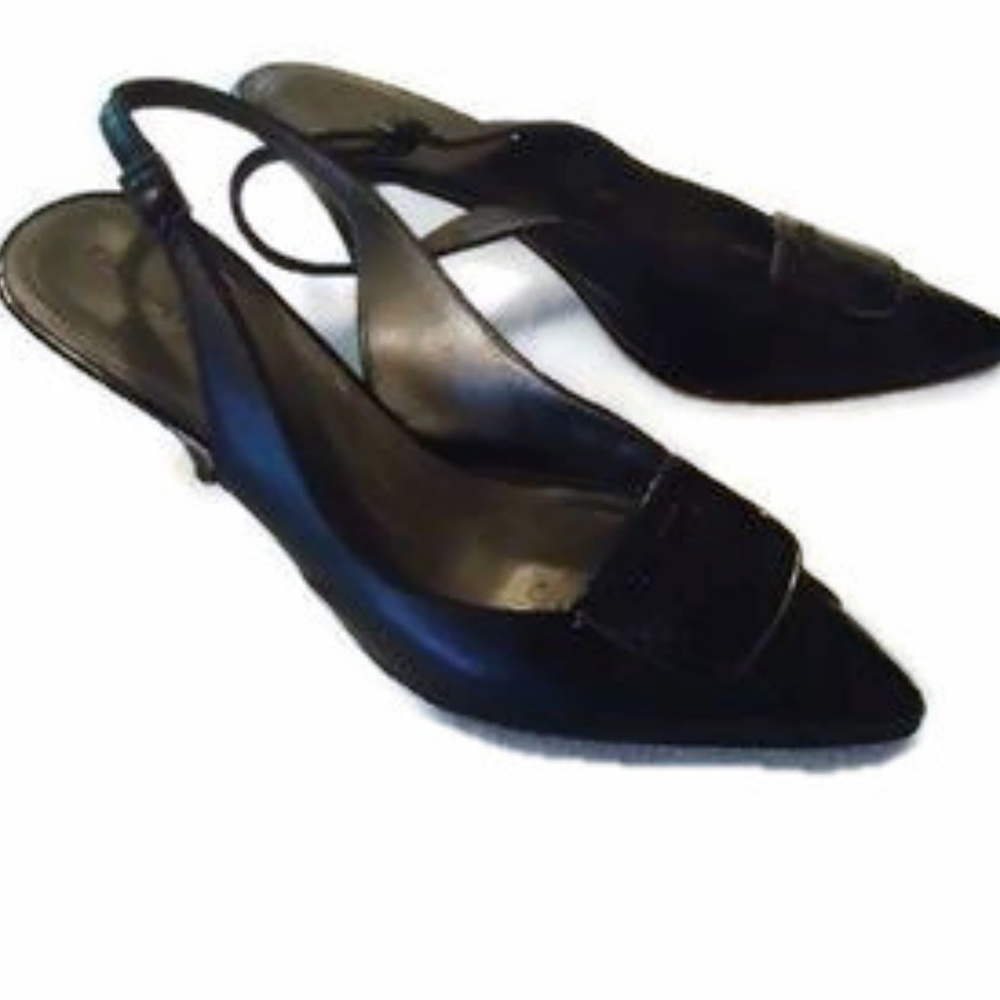 Tahari Leather Pumps,  Sz 8